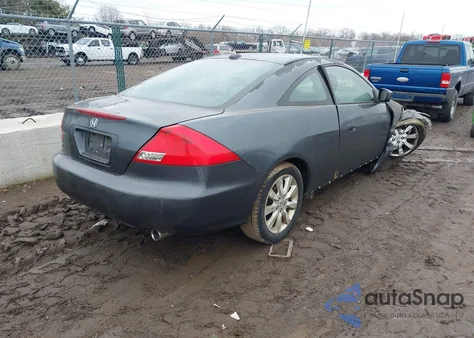 2007 Honda Accord 3.0 Ex from USA, damaged, VIN 1HGCM826X7A005651